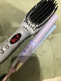 パワーパフガールズ　plaza限定　ミニヘアストレートアイロンとヘアブラシ