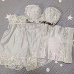 【SQRE】ブライダルインナー3点セット　E65