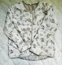 まとめ売り　リーバシブル　花柄　アウター　タートルネック長袖　2点セット