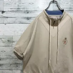 【最高デザイン】刺繍ワンポイントロゴ USA輸入 レトロ 希少 スウェットのサムネイル