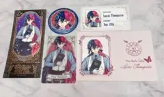ルカス あくねこ 缶バッジ クリアカード 店員カード 箔押しチケットカード 特