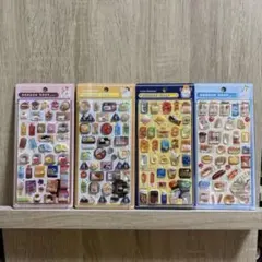 【正規品】クーリア　ボンボンドロップシール　コンビニシリーズ4枚セット