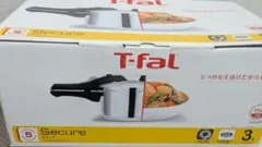 値下げ【新品・未使用】ティファール 圧力鍋 セキュア 3L レシピブック