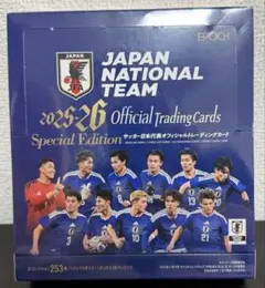 最安値】EPOCH サッカー日本代表 2025-2026 未開封BOX 即発送 - メルカリ