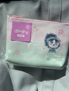 忍たま乱太郎 もちピコ フリューくじ 七松小平太 ポーチ