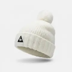 【ゴルフ女子】ルコックゴルフ ボンボン付 ニット帽F(55-57cm)