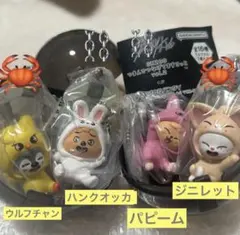 skzoo つまつなガチャ　ウルフチャン　ジニレット　ハンクオッカ　パピーム