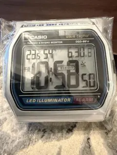 新品未開封　DQD-851J-8JF　CASIO　電波目覚ましクロック(置時計)のサムネイル