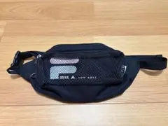 【美品】FILA ウエストポーチ ブラック