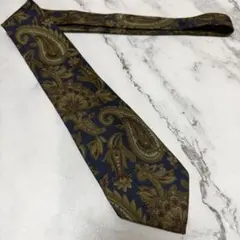 マリオヴァレンティノ mario VALENTINO ペイズリー柄 ネクタイ