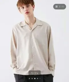 STUDIOUS ¥8,148 シャイニー ツイル オープンカラー シャツのサムネイル