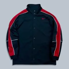 00s Y2K NIKE ナイキ トラックジャケット ジャージ ブラック バスケ