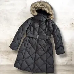 【美品】UNIQLOパウダーソフト ダウンジャケット ダイヤモンドキルト　S