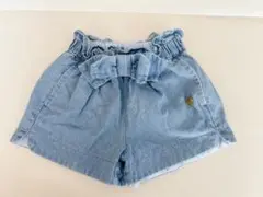 デニム ハート型ポケット パンツ 80