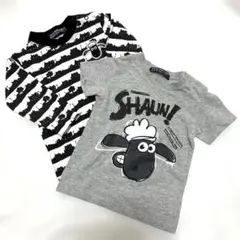 ひつじのショーン Tシャツ ロンT セット 90 半袖 長袖