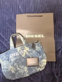 DIESEL デニムブルー バッグ