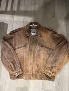 Dreamer LEATHER WEAR レザージャケット ブラウン Lのサムネイル