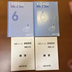 2026年最新】四谷大塚 春期講習 6年の人気アイテム - メルカリ