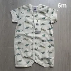 【6ヶ月/67cm】プチバトー☆ショートロンパース