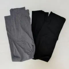 マタニティレギンス ブラック・ダークグレー　2枚セット　ユニクロ　XL