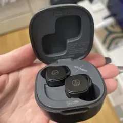 audio-technica ワイヤレスイヤホン ブラック