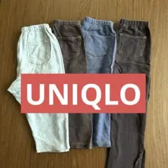 ユニクロ　ベビーレギンス 3点セット　110cm