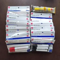 最終処分品 D社 ホワイトボードマーカー 36本、その他