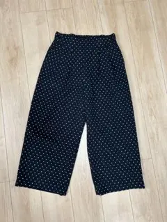 ちゃん様専用グローバルワーク ドット ワイド クロップド パンツ S
