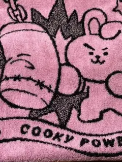 BT21 COOKY フェイスタオル ピンクのサムネイル