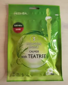メディヒール 3ミニッツマスク カーマイド with ティーツリー 7枚入り