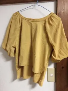【まとめ買いOK】Heather 半袖リボントップスのサムネイル
