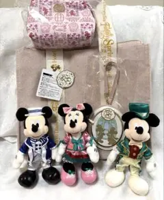 ファンタジースプリングスホテルバッグ グランドシャトーキーチェーン、ぬいばセット ファンタジースプリングスホテルバッグ グランドシャトーキーチェーン