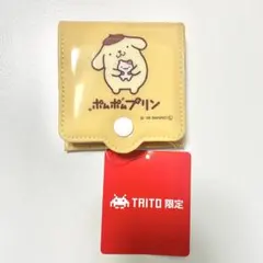 TAITO限定 サンリオ ビニールウォレット風コインポーチ２　ポムポムプリン