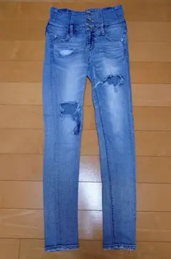 2025年最新】GYDA デニムカラー：ライトブルー スキニーデニムの