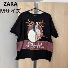 ⭐︎値下げ）ZARA）クルエラ　ヴィランズ　Tシャツ　Mサイズ