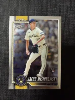 Topps Chrome Jacob Misiorowski 196