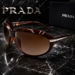 PRADA プラダ SPR14G 廃盤 人気モデル サングラス べっ甲 ブラウンのサムネイル