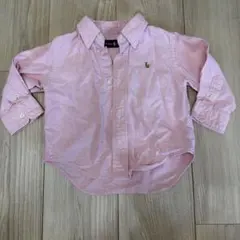Ralph Lauren ピンクシャツ 80cm ラルフローレン
