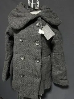 新品タグつき　ブラック ダブルブレストジャケット Mサイズ