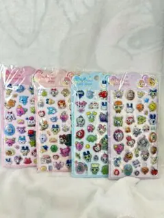 たまごっち　ぷっくりシール　4枚セット