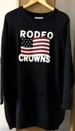 RODEO CROWNS ロングニット ニットワンピース
