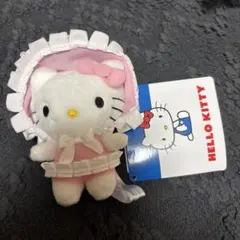サンリオ ハローキティ カラフルボンネット マスコット ピンク