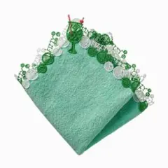 「新品未使用品」近沢レース シーズンタオル クリームソーダ 完売商品