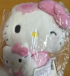サンリオ ハローキティ 編ぬいぐるみ ニット チューリップ - メルカリ