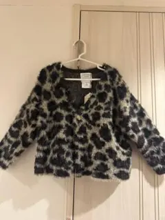 チャオパニックティピー　レオパード柄カーディガン　100〜110