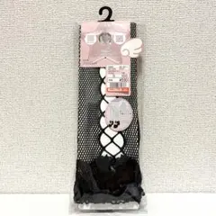 星名桜子×しまむら フィッシュネットオーバーニー ニーハイ ハイソックス