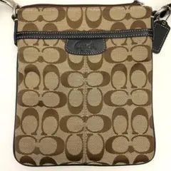 【未使用品】COACH コーチ シグネチャー ショルダーバッグ ファイルバッグのサムネイル