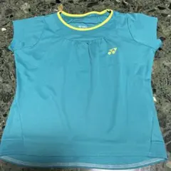 YONEX ターコイズ Tシャツ Ｌ　テニス　バドミントン　かわいい