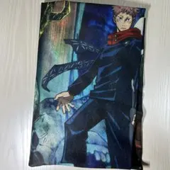 呪術廻戦　虎杖悠仁　両面宿儺　壁掛け　暖簾