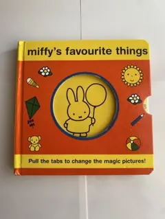 miffy's favourite things 英語しかけ絵本 ミッフィー